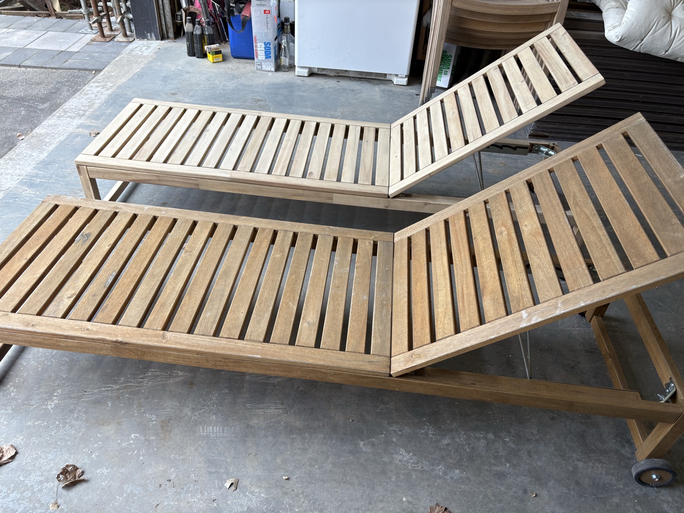 Deck staining by Koenig